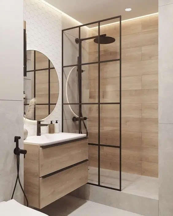 Modern loft bathroom furniture