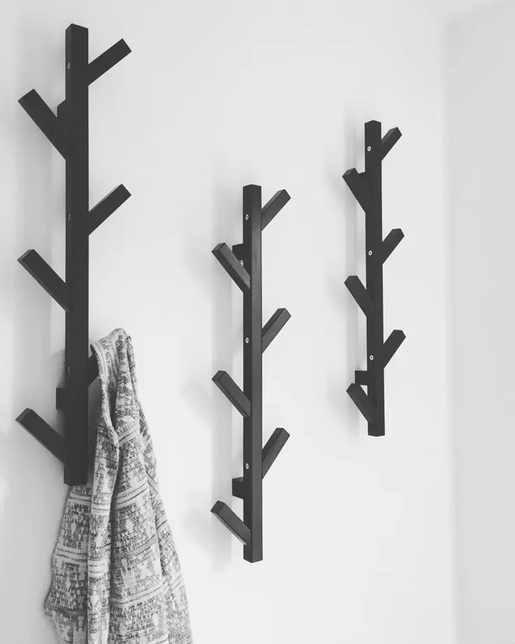 Wall-mounted coat hanger