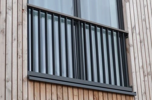 Ornate window grille